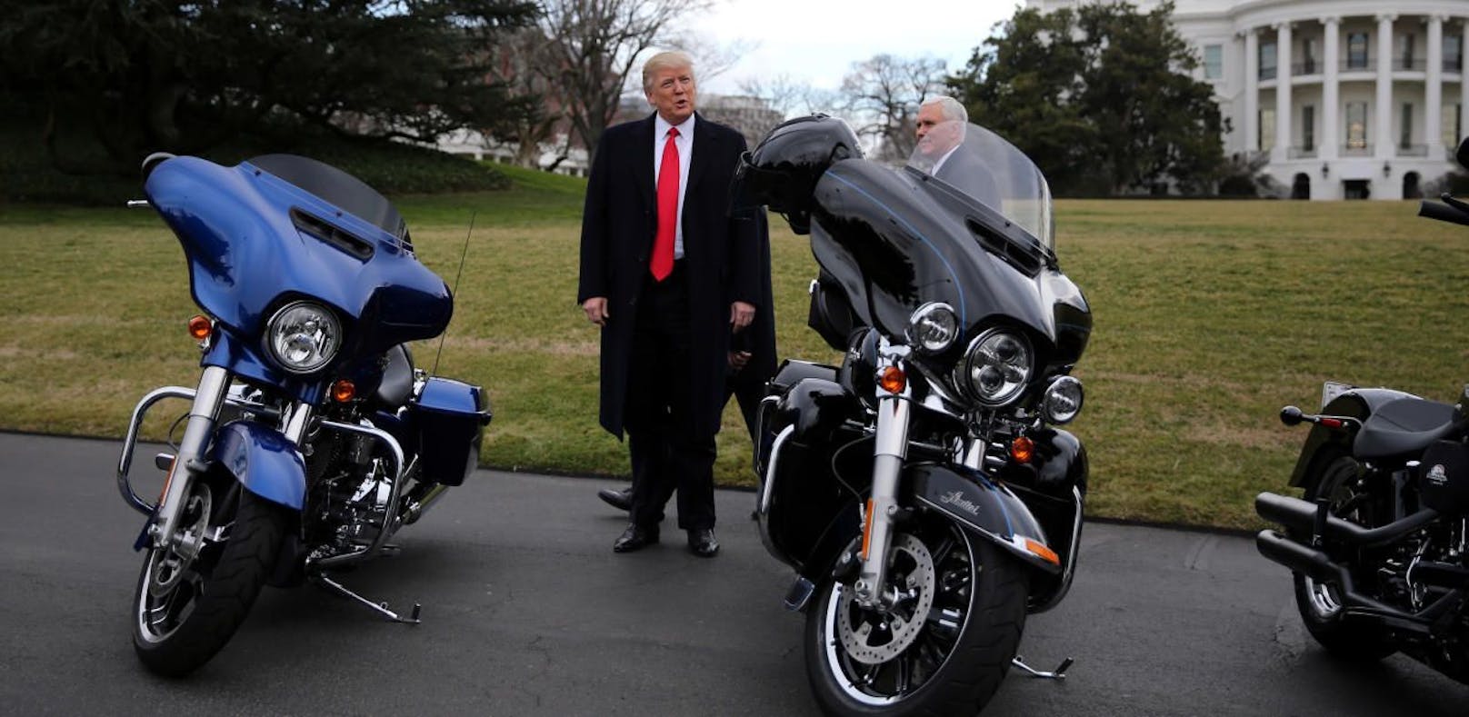 Wegen Donald Trump werden Harleys bei uns teurer. 