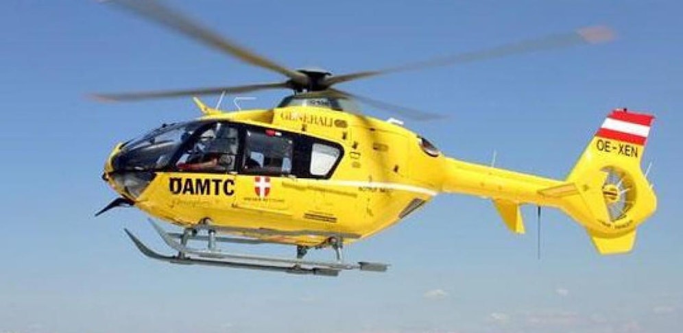 Notarztheli im Einsatz: Der Bub wurde ins Spital nach Eisenstadt geflogen.
