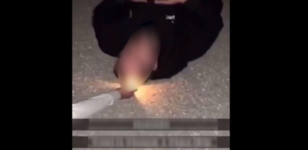 Die vier jungen Männer wollten ihr Opfer anzünden