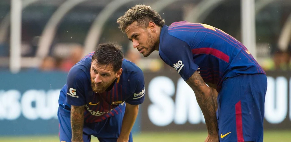 Bald wiedervereint? Barca-Superstar Lionel Messi und sein "Sidekick" der Extraklasse Neymar. 