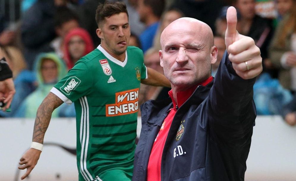 Rapid-Trainer Goran Djuricin: "Wir wollen variabel sein."