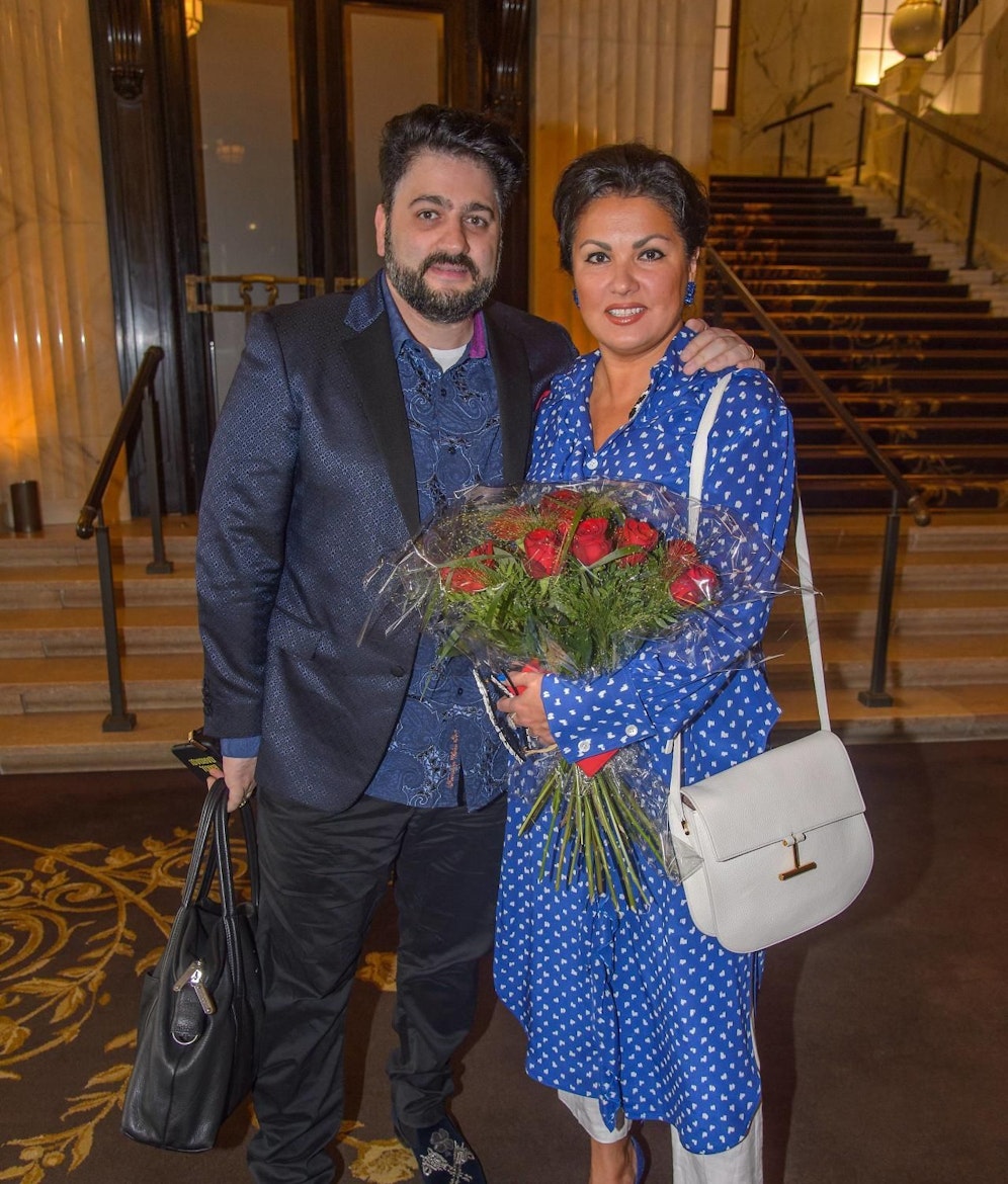 Anna Netrebko mit Ehemann Yusif Eyvazov
