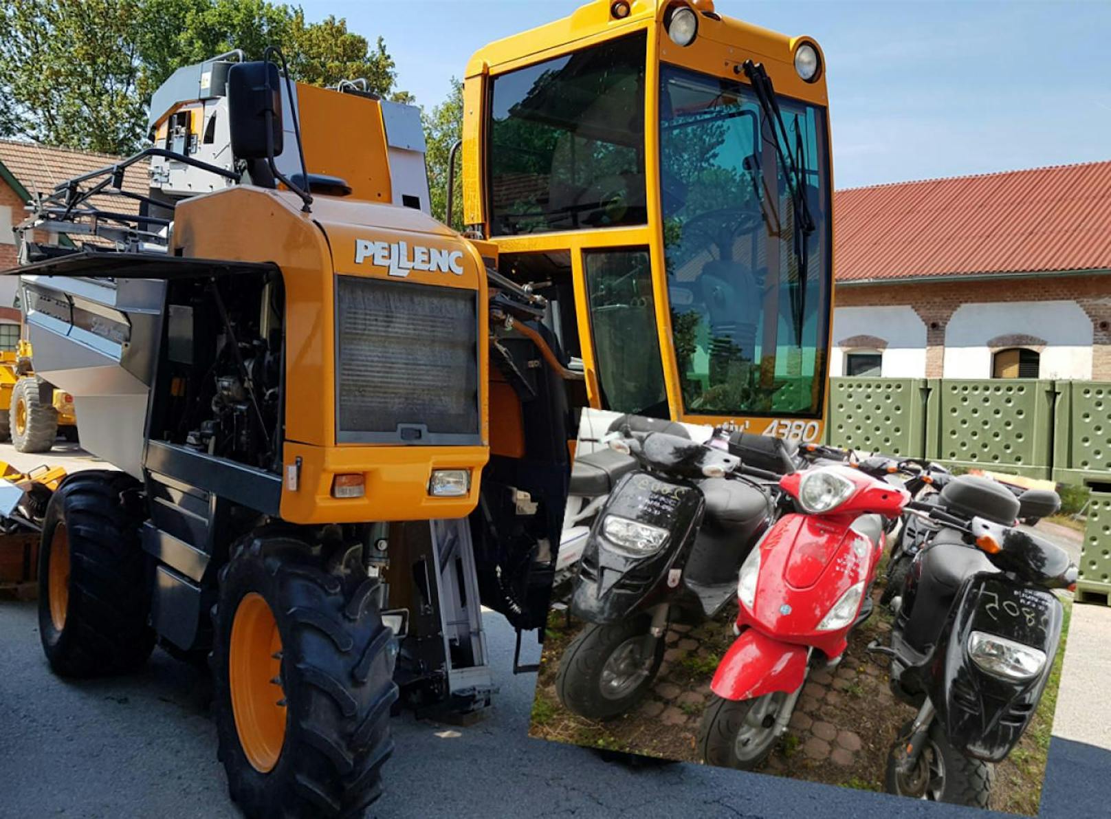 Traktor oder Roller, der Altwarenmarkt der MA 48 hat so einiges zu bieten. 