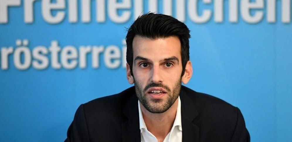 FPÖ-Spitzenkandidat in Niederösterreich, Udo Landbauer.