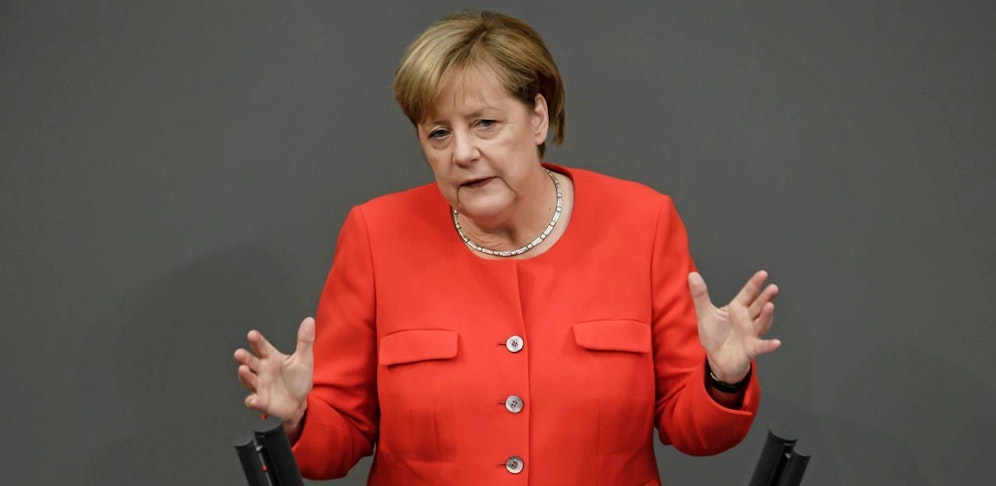 Merkel ist strikt gegen Neuwahlen. 