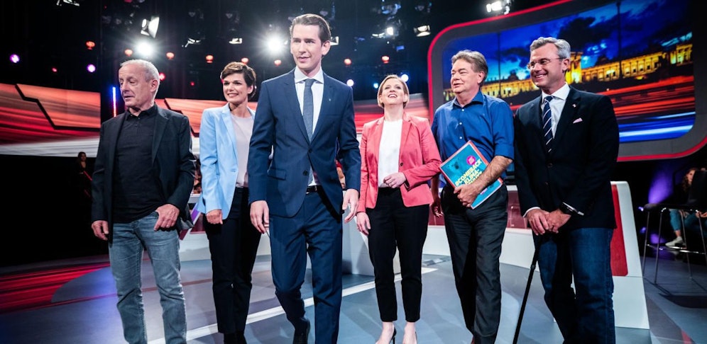 In den TV-Duellen redeten die Kandidaten oft länger, als eigentlich erwünscht. Das geht bei unserem Fragebogen nicht.