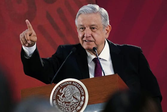 Erst eine Entschuldigung, dann die Versöhnung: Andrés Manuel López Obrador während einer seiner täglichen Pressekonferenzen.