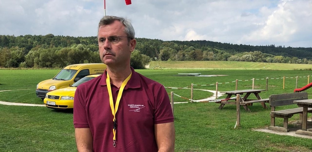 Verkehrsminister Norbert Hofer (FPÖ) war zufällig vor Ort.