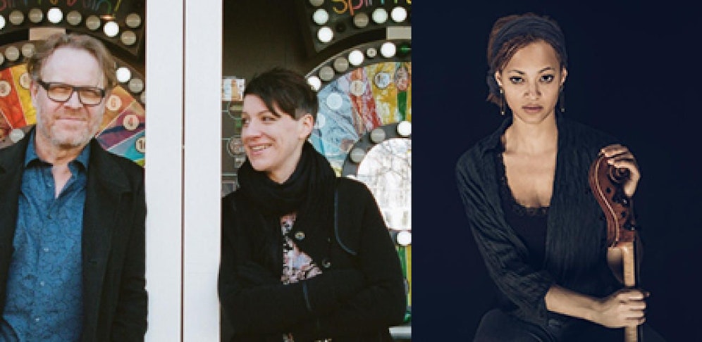 Marie Spemann (re.) und Börn & Mika Vember teilen sich einen Abend im Stadtsaal am 24.2. Fotocredits: Andrej Grilc & Katharina Kessler