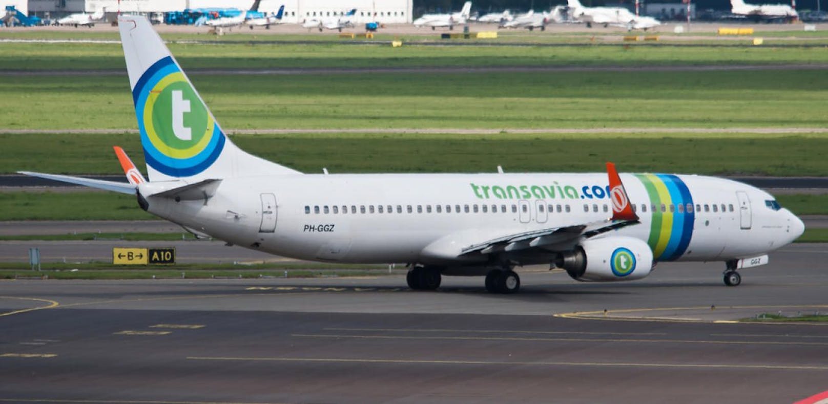 Die Transavia-Maschine musste in Faro notlanden.