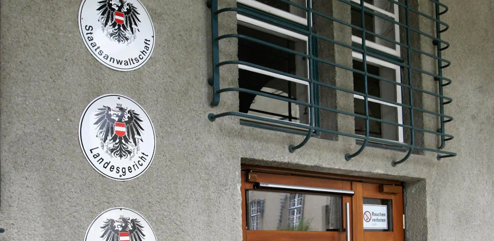 Prozess am Kremser Gericht.