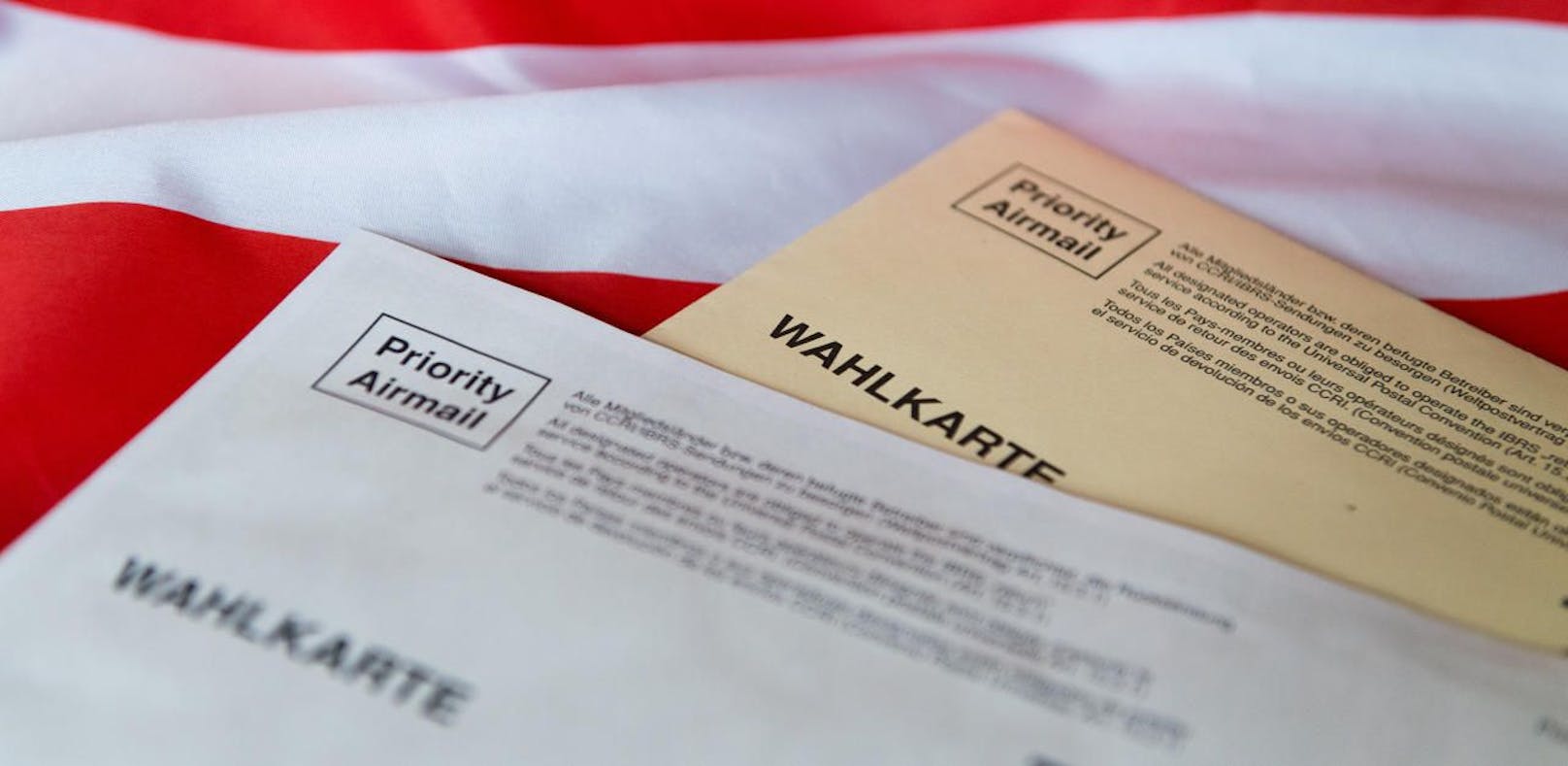 Die Kuverts für die Wahlkarten bei der Bundespräsidentenwahl 2016 waren defekt.