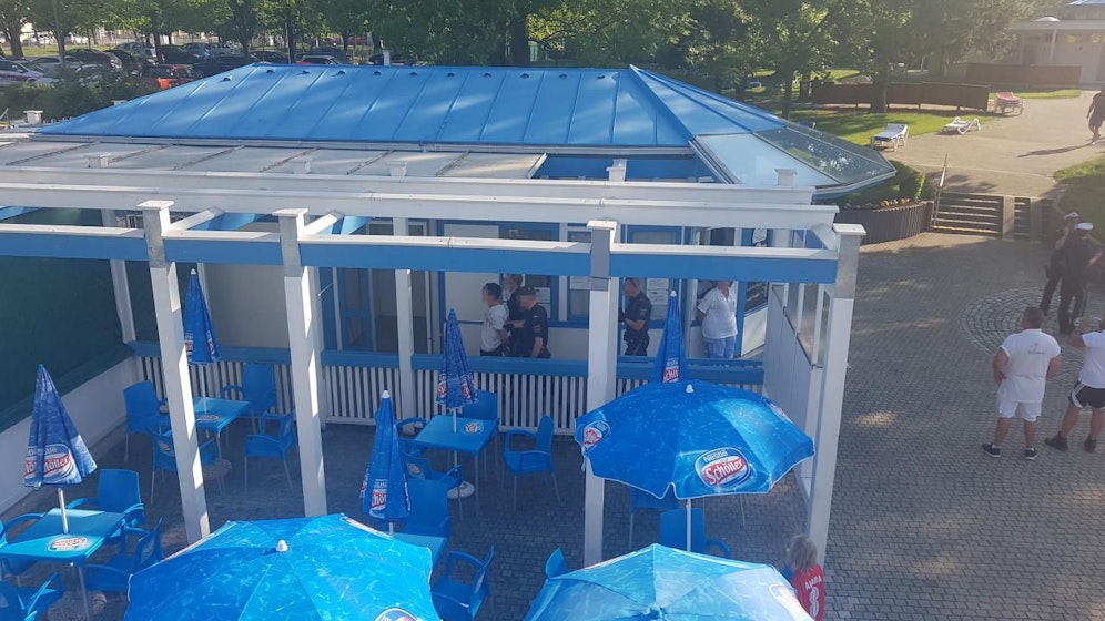 Polizeieinsatz im Simmeringer Bad