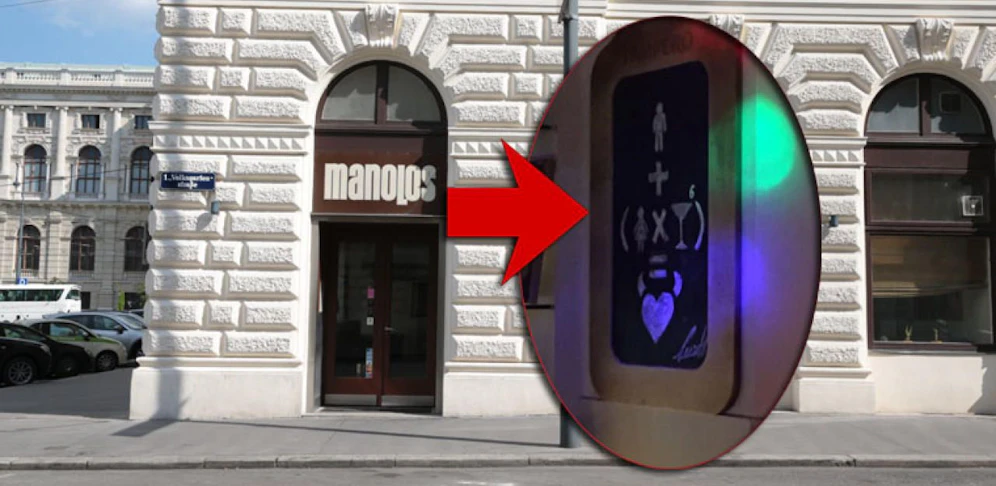 Sexismus-Skandal im Manolos: Dies Tafel regt auf.