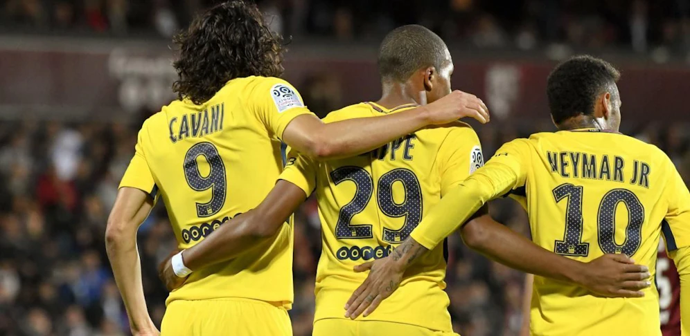 Cavani-Mbappé-Neymar: Der neue PSG-Monstersturm