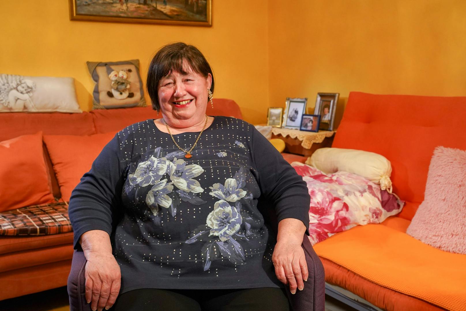 Josefa, 73-jährige Schneiderin i.R. aus der Steiermark