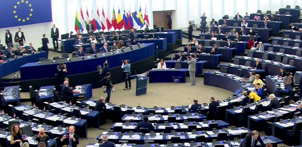 Das EU-Parlament in Strassburg