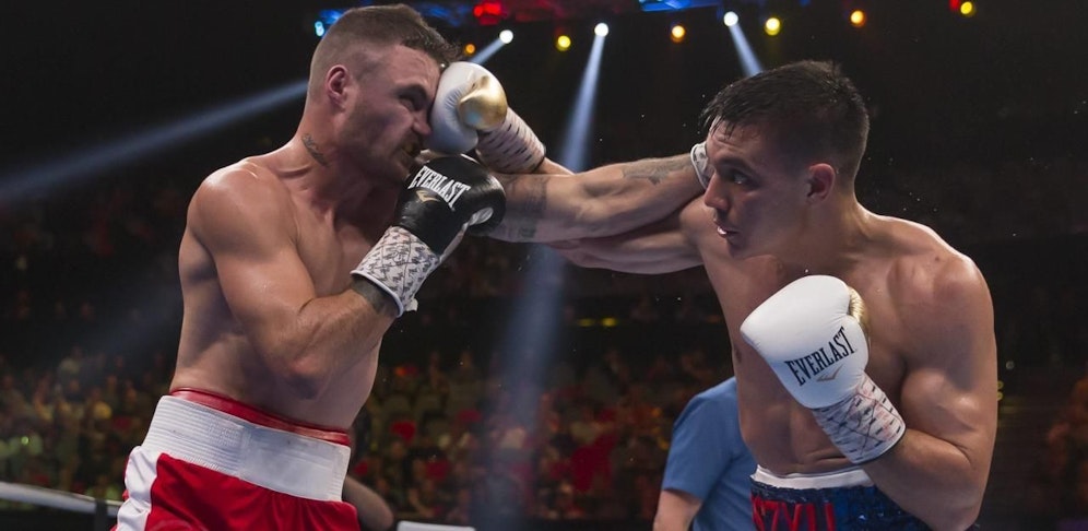 Dwight Ritchie (links) starb im Ring.