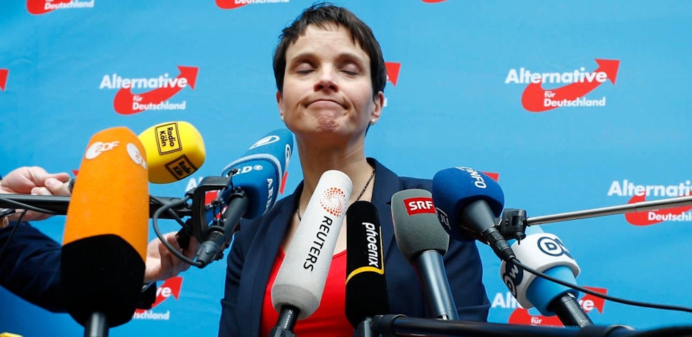 AfD-Chefin Frauke Petry.
