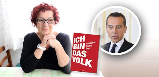 Buchautorin Evelyne Kwas ("Ich bin das Volk", edition a, 19,95) wünscht sich ein Treffen mit Bundeskanzler Christian Kern (SPÖ).
