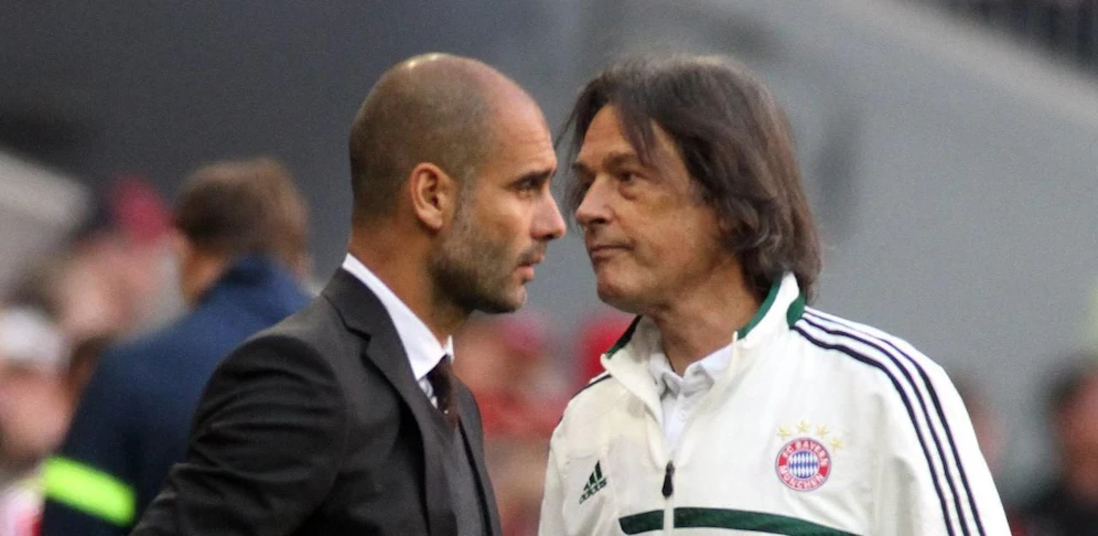Werden keine Freunde mehr: Ex-Bayern-Trainer Pep Guardiola und Sportmediziner Hans-Wilhelm Wohlfahrt. 