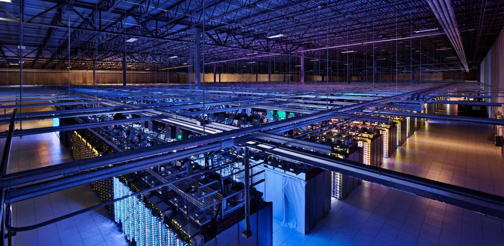 Das Council Bluffs Data Center von Google: Server auf 10.500 Quadratmeter. 