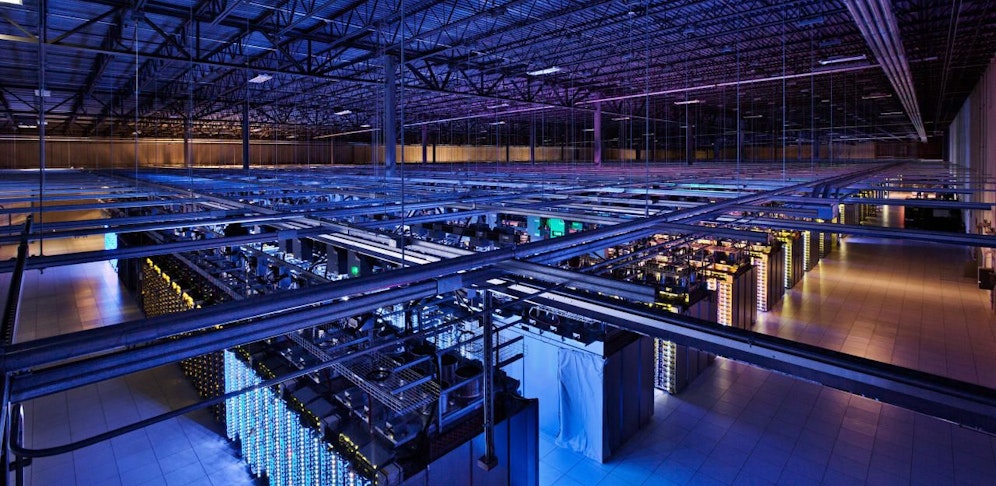 Das Council Bluffs Data Center von Google: Server auf 10.500 Quadratmeter. 