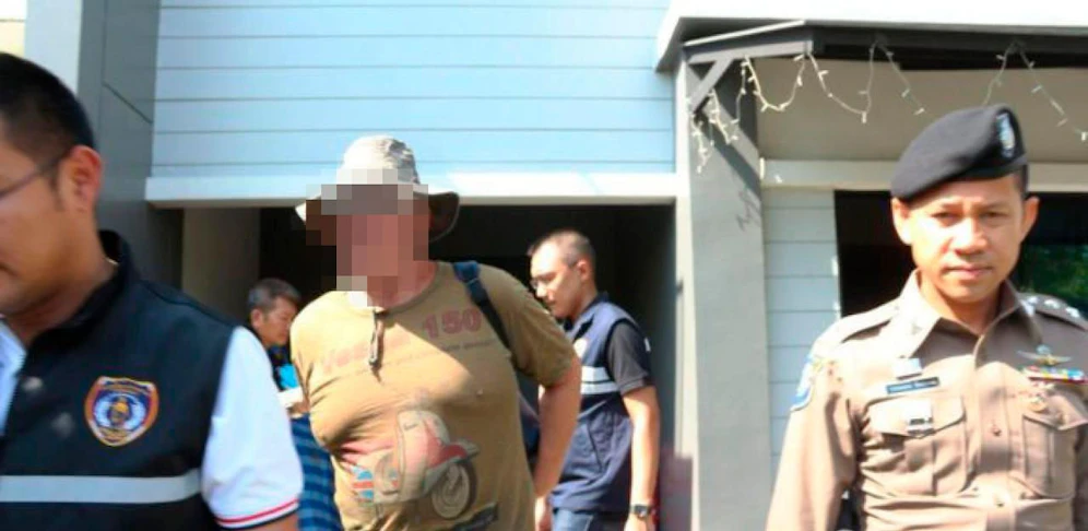 In seinem Haus in der zentralthailändischen Provinz Pathum Thani wurde Christian P. verhaftet.
