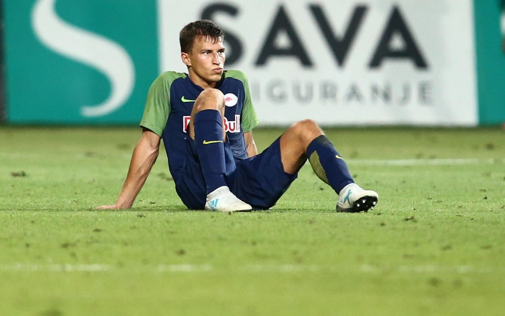 Stefan Lainer bitter enttäuscht