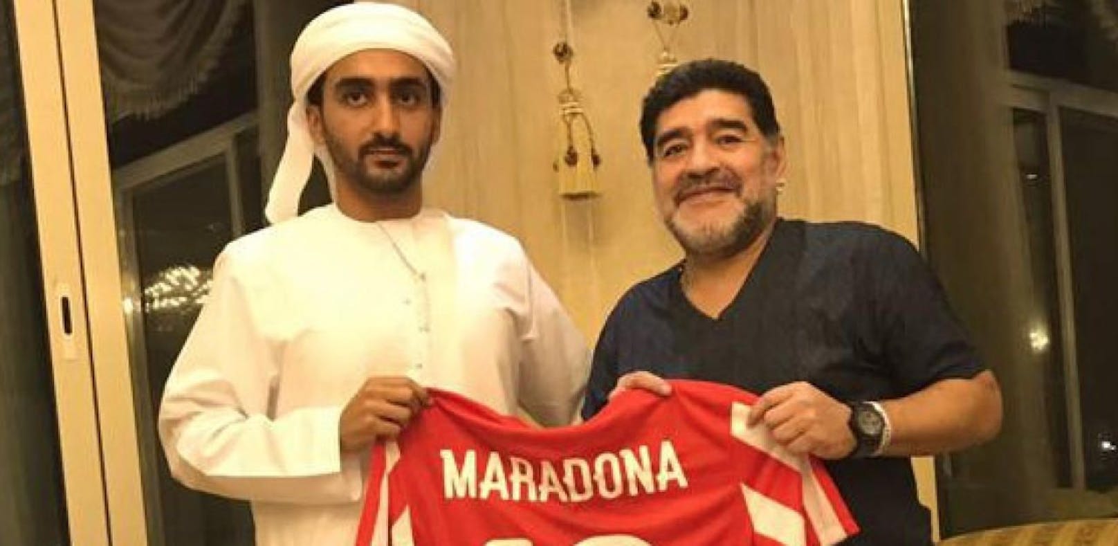 Maradona gibt als Trainer Sensations-Comeback