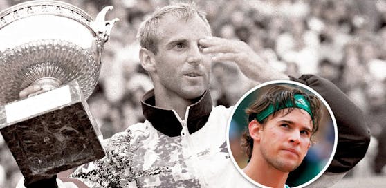 Thomas Muster und Dominic Thiem