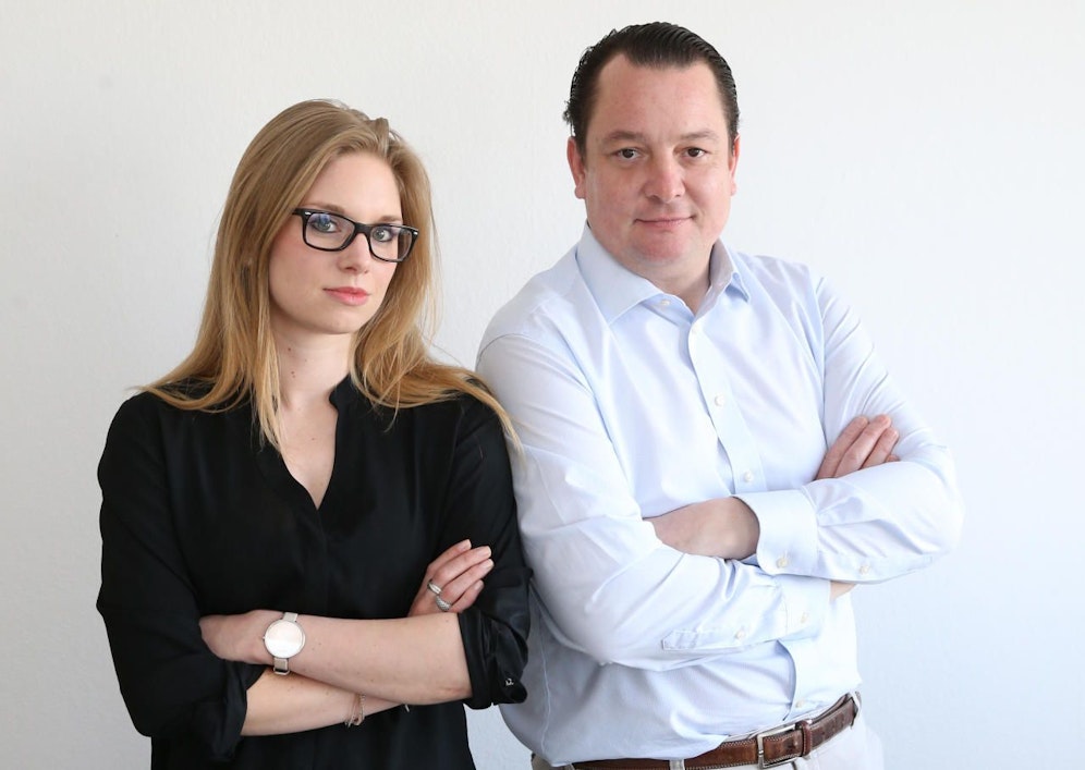 Die Chefredaktion von "Heute.at": Jacqueline Büchi und Peter Frick.