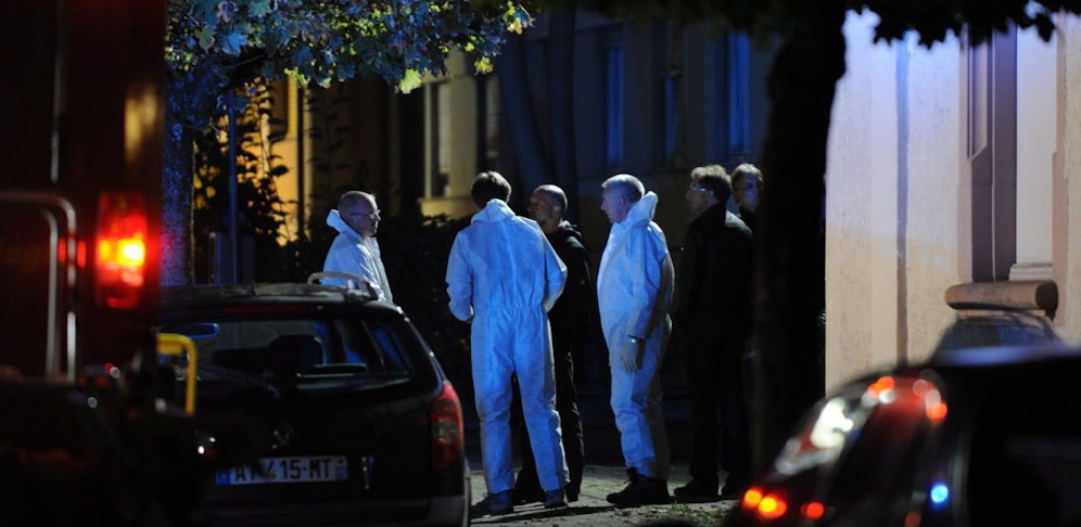 Der Mann wurde von der Polizei festgenommen.