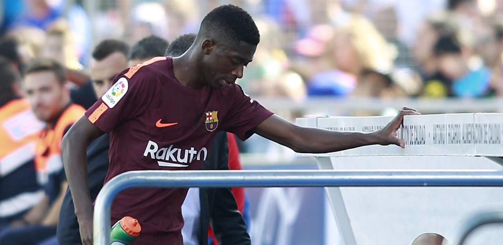 Trägt Barca-Star Dembele Mitschuld an Verletzung?