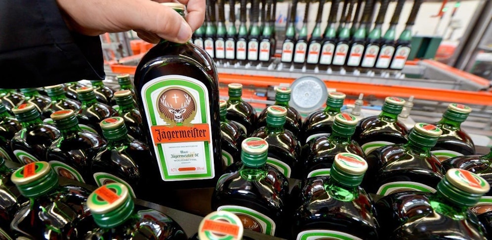 Die Diebe hatten es auf Jägermeister abgesehen
