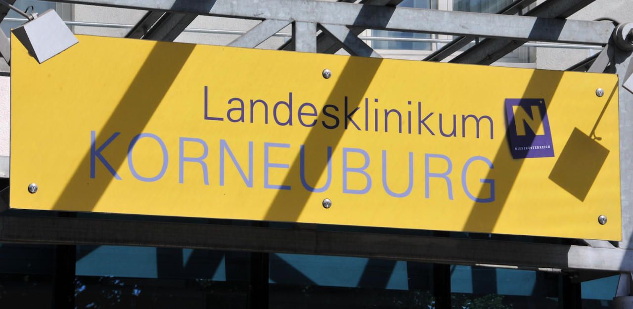 Das Landesklinikum in Korneuburg.