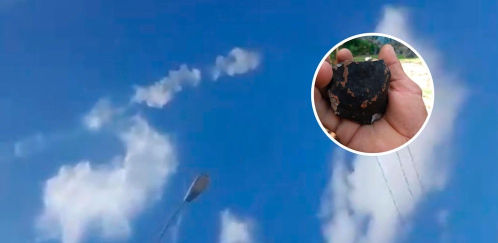 Über Kuba soll der Meteorit explodiert sein.