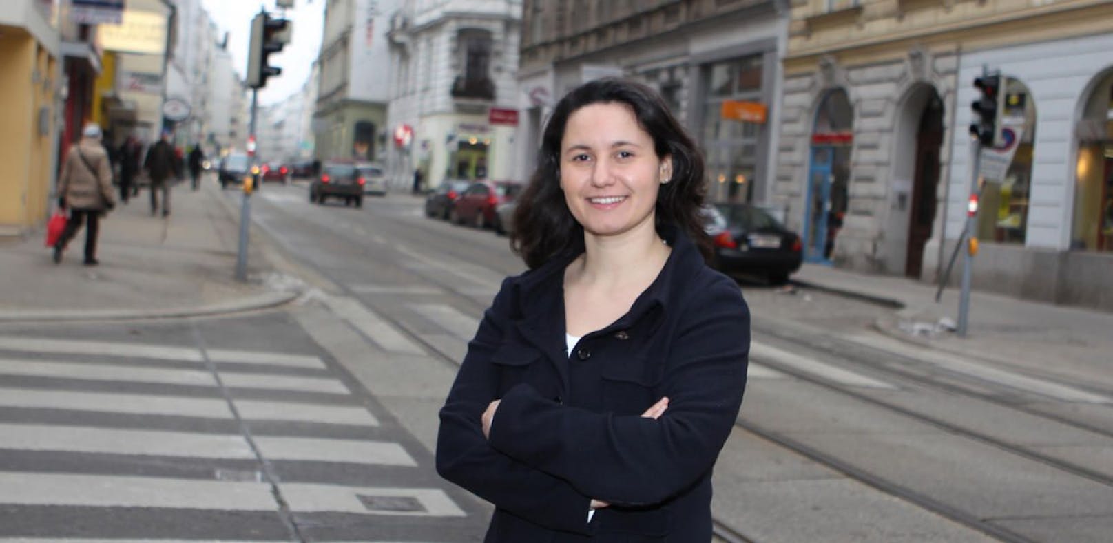 Veronika Mickel-Göttfert (ÖVP) tritt für Tempo 30 auf der Josefstädter Straße ein.