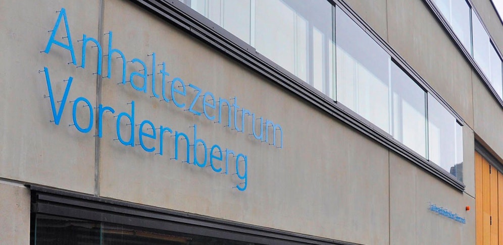 Das Anhaltezentrum Vordernberg im Bezirk Leoben, Steiermark.