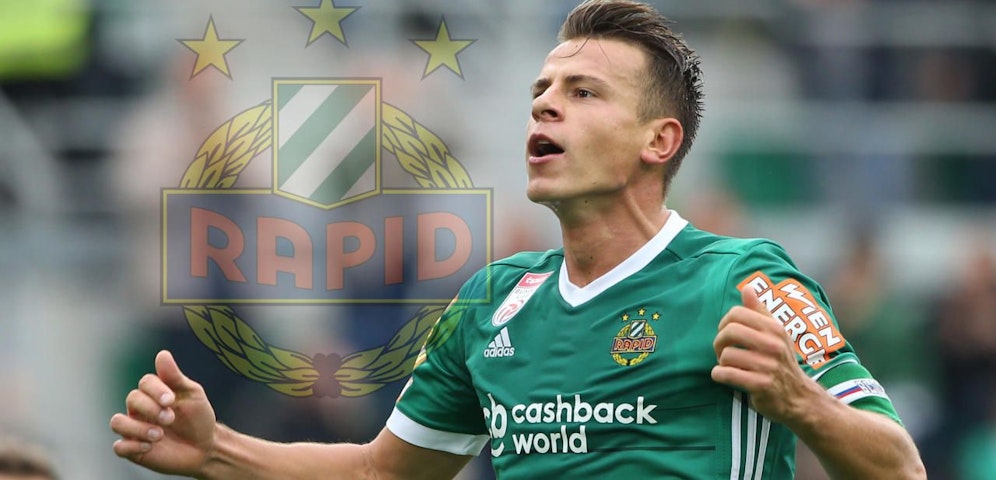 Rapid-Kapitän Stefan Schwab im "Heute"-Gespräch.