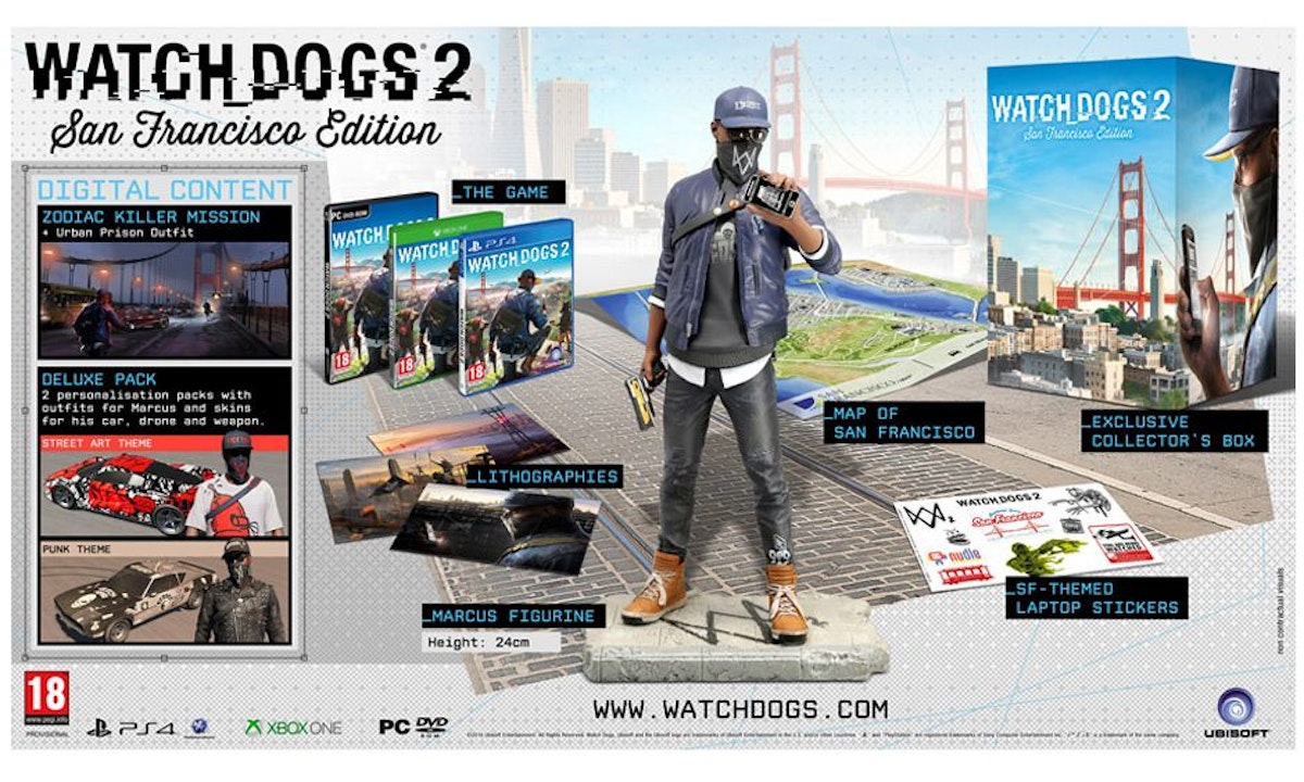 WATCH DOGS2 San Francisco Edition｜PS4