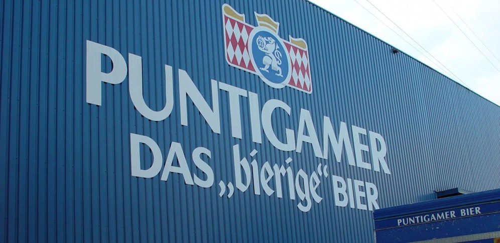 Die Brauerei Puntigam im Süden von Graz.