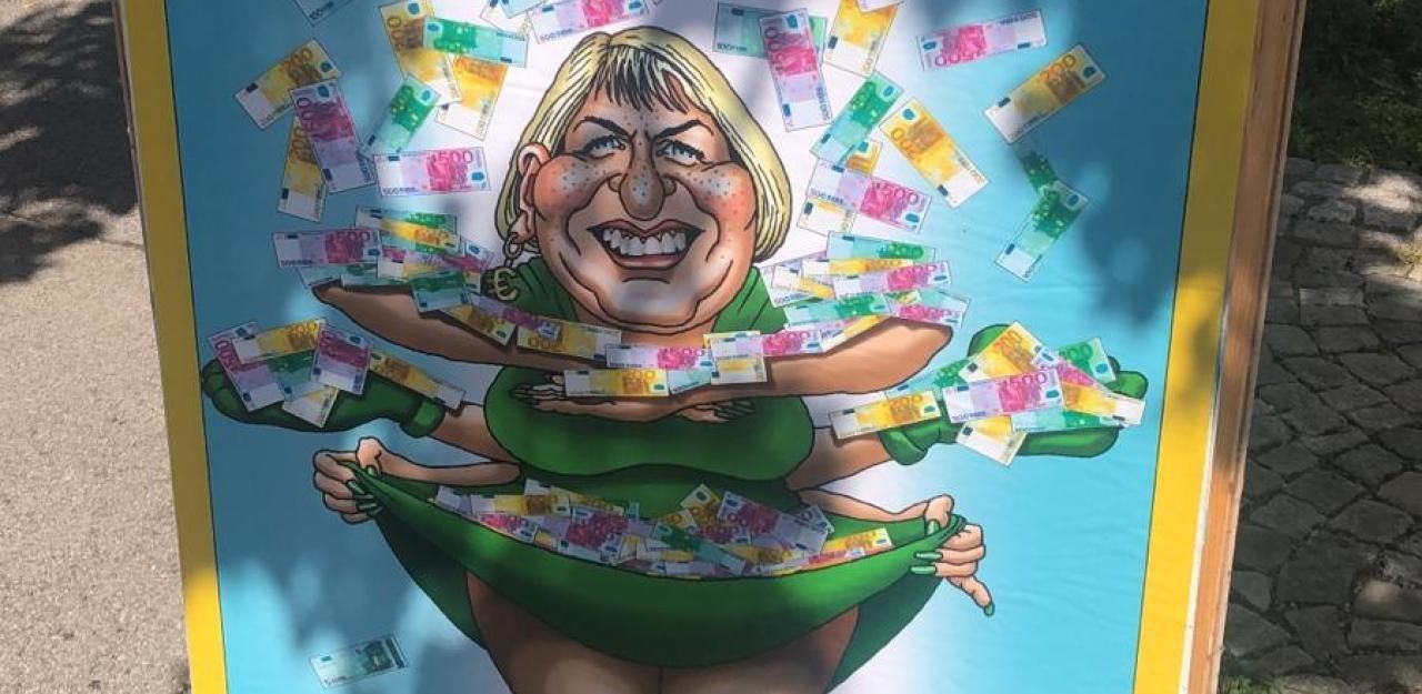 Heute.at - Baden: Plakat-Angriff auf Chefin der Grünen NÖ