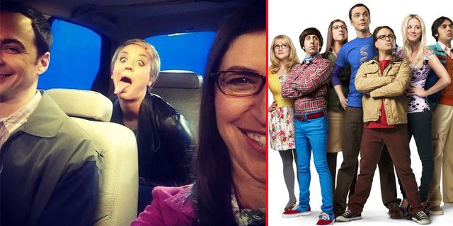 Heute.at - So viel Spaß hat Kaley Cuoco am TBBT-Set