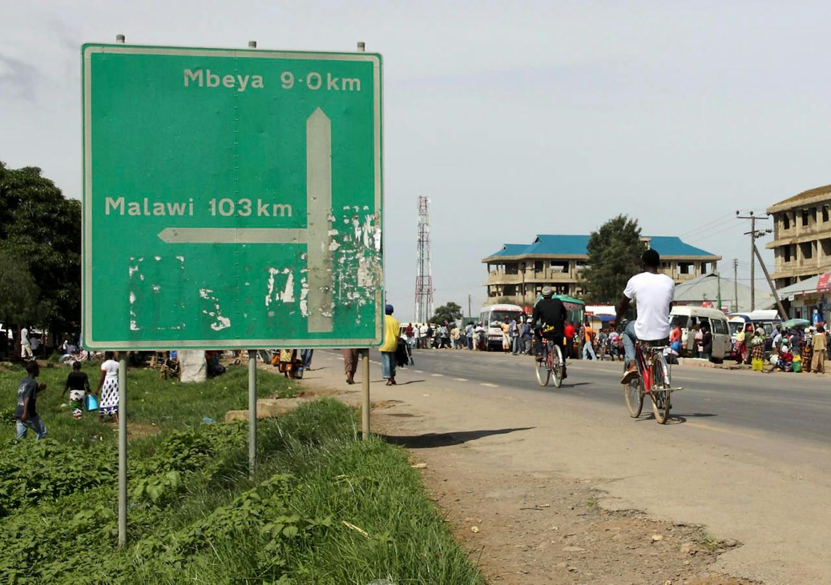 Regionalhauptstadt Mbeya ist eine der zehn größten Städte Tansanias.
