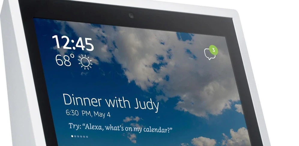 Echo Show mit sieben Zoll großem Bildschirm