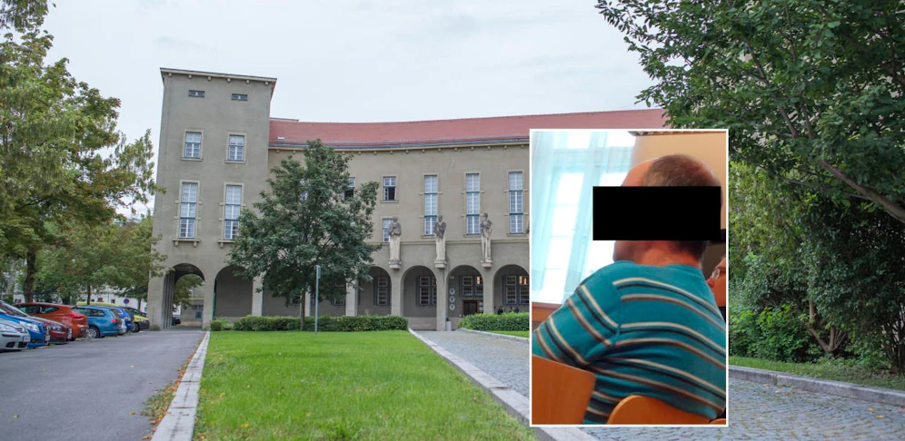 Der 47-Jährige (re.) wurde zu einer teilbedingten Haft verdonnert.