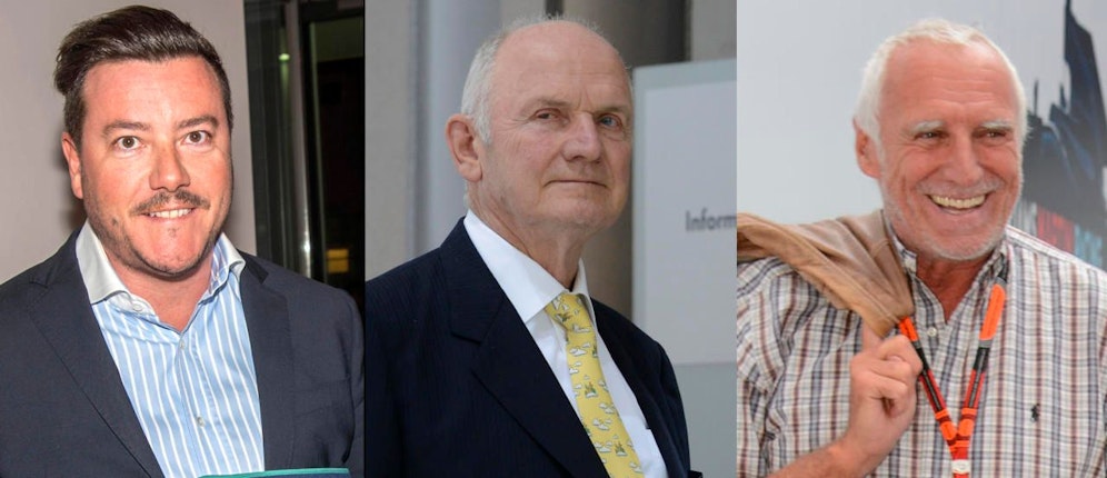 Neu in den Top 10 - René Benko (li.), die Familien Porsche und Piech (Bild Mitte Ferdinand Piech) sowie Didi Mateschitz belegen die Spitzenplätze.