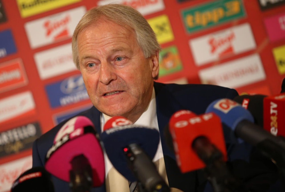 ÖFB-Präsident Leo Windtner