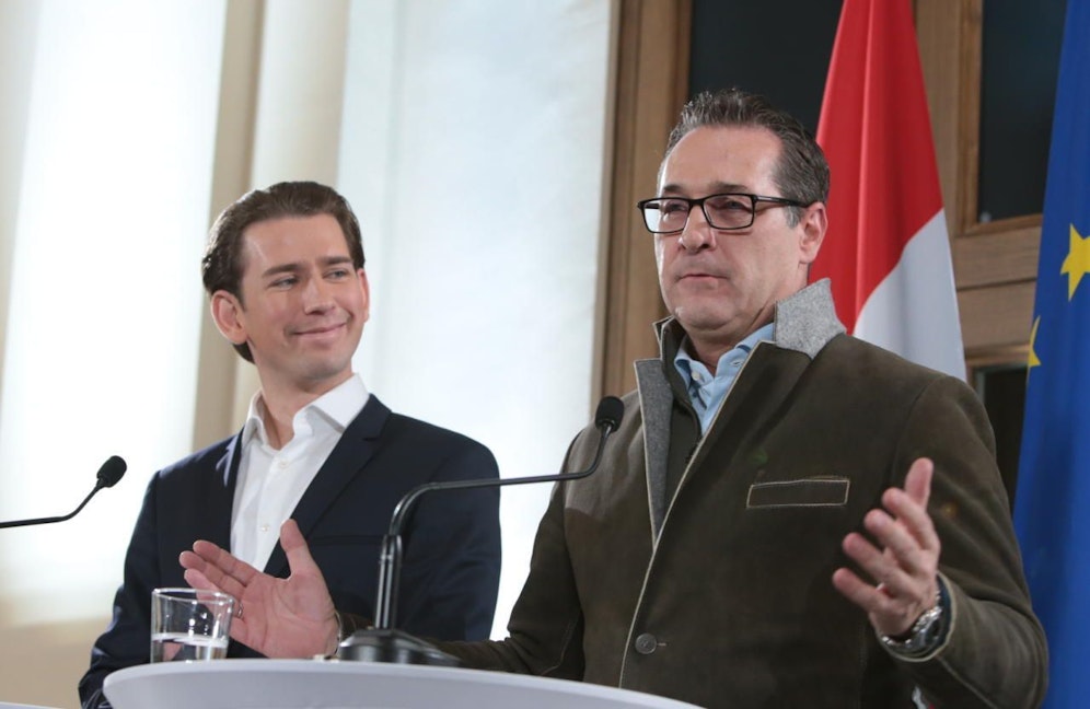 Kurz und Strache wollen die Bildungsreform von Rot-Schwarz rückgängig machen.